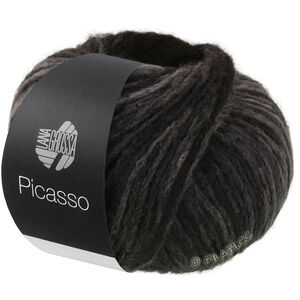 PICASSO - von Lana Grossa | 15-Mittelgrau/Dunkelgrau/Anthrazit/Schwarz