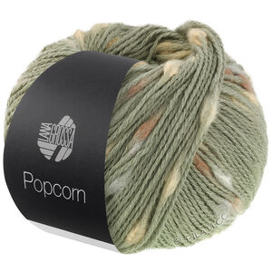 POPCORN - von Lana Grossa | 13-Resedagrün/Beige/Camel/Nougat