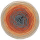 Lana Grossa SHADES OF COTTON | 119-Hellgrau/Lachs/Apricot/Rotorange/Dunkelgrau