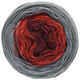 Lana Grossa SHADES OF MERINO COTTON | 405-Dunkelrot/Hellrot/Grau/Dunkelgrau