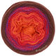 Lana Grossa SHADES OF MERINO COTTON | 411-Orange/Feuerrot/Zyklam/Brombeer
