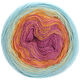 Lana Grossa SHADES OF MERINO COTTON | 418-Rosa/Flieder/Orange/Sand/Eisblau