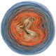 Lana Grossa SHADES OF MERINO COTTON | 609-Beige/Sand/Orange/Blaugrau/Azurblau