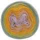 Lana Grossa SHADES OF MERINO COTTON | 615-Grüngrau/Gelb/Orange/Fliederrosa