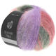Lana Grossa SILKHAIR Print/Landlust | 363-Graphit/Steingrau/Himbeer/Lila