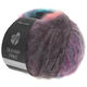 Lana Grossa SILKHAIR Print/Landlust | 364-Rotviolett/Petrol/Lachs/Graulila