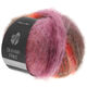 Lana Grossa SILKHAIR Print/Landlust | 373-Lachs/Schiefer/Rotviolett/Brombeer