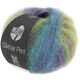 Lana Grossa SILKHAIR PRINT | 425-Anthrazit/Beere/Petrol/Marine/Gelbgrün/Rost