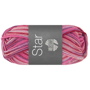 STAR Print - von Lana Grossa | 367-Altrosa/Pink/Fliederlila/Indischrot