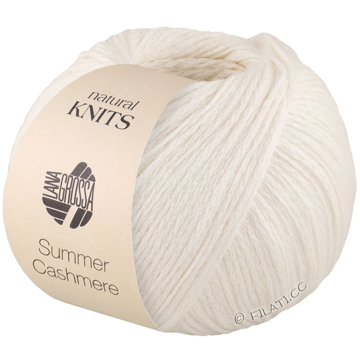 Lana Grossa SUMMER CASHMERE | 01-Weiß