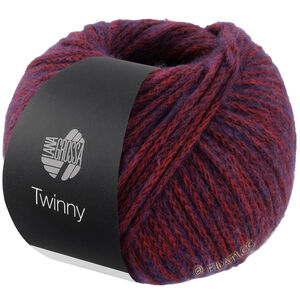 TWINNY - von Lana Grossa | 08-Weinrot/Blauviolett