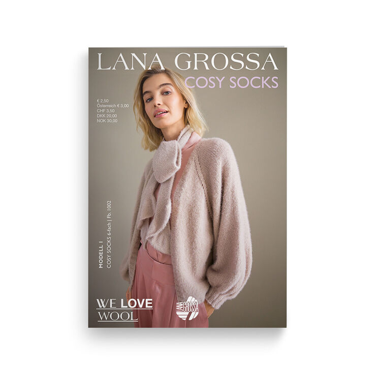 Cosy Socks Flyer 2026 von Lana Grossa