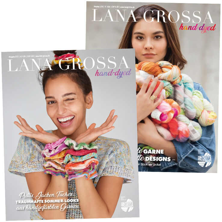 HAND-DYED No. 1 & 2 von Lana Grossa