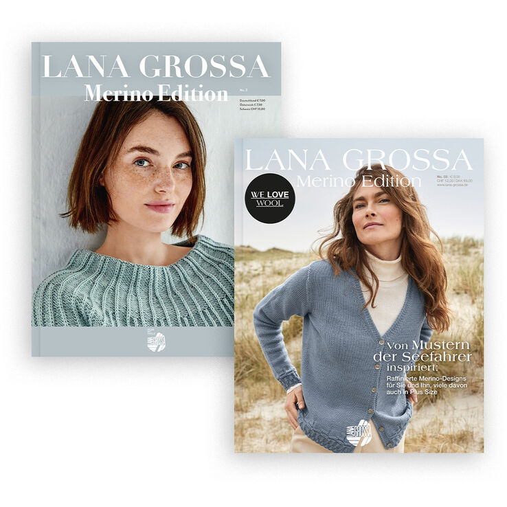 Merino Edition No. 2 & 3 von Lana Grossa