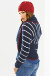 Lana Grossa BOLERO-JACKE MIT STREIFEN Bingo