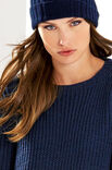 Lana Grossa PULLI IM HALBPATENTMUSTER CW Big uni/melange
