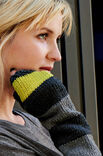 Lana Grossa RUSTIKALE FINGERLOSE HANDSCHUHE BINGO Melange (GOTS)