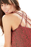 Lana Grossa KLEINES TOP MIT SPAGHETTI-TRÄGERN Organico