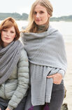 Lana Grossa RECHTS-LINKS-STOLA Cool Wool