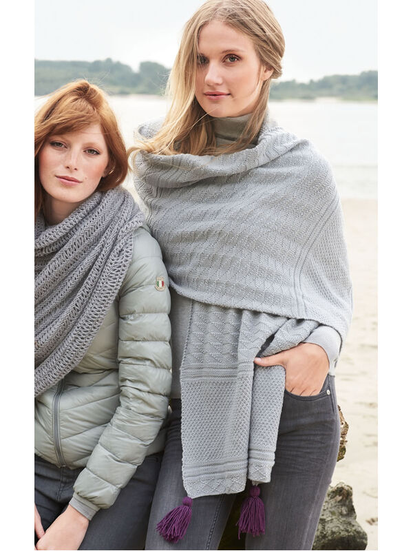 Lana Grossa RECHTS-LINKS-STOLA Cool Wool