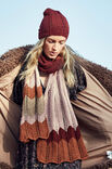 Lana Grossa ZICKZACKSCHAL Mary’s Tweed