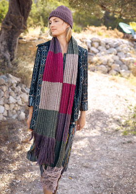 BLOCKSTREIFENSCHAL Alta Moda Alpaca von Lana Grossa