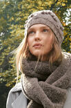 Lana Grossa MÜTZE MIT NOPPEN Alta Moda Alpaca