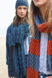 Lana Grossa BREITER ZOPFSCHAL Alta Moda Cashmere 16