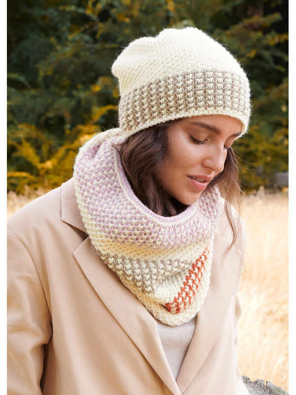 Lana Grossa MÜTZE Landlust Alpaka Merino 100