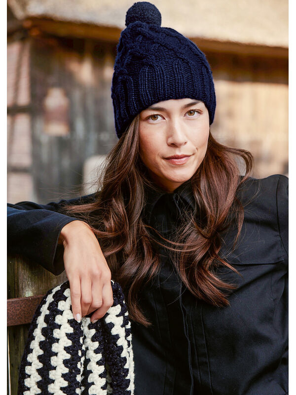 Lana Grossa MÜTZE Alta Moda Cashmere 16