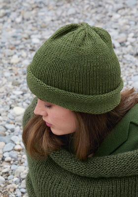 MÜTZE Cool Wool Superbig Mélange von Lana Grossa