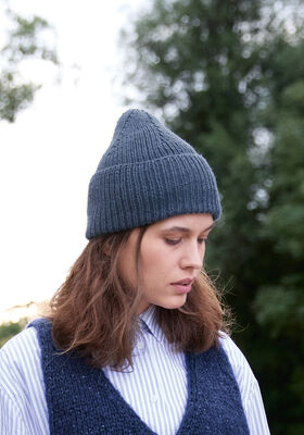 MÜTZE Cool Wool Mélange von Lana Grossa