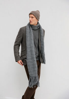 SCHAL Cool Wool Superbig Mélange von Lana Grossa