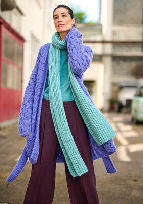 JACKE IM QUASTENMUSTER Brigitte No. 2 von Lana Grossa