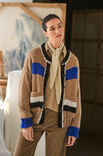Lana Grossa JACKE MIT STREIFEN Brigitte No. 2 & Brigitte No. 3