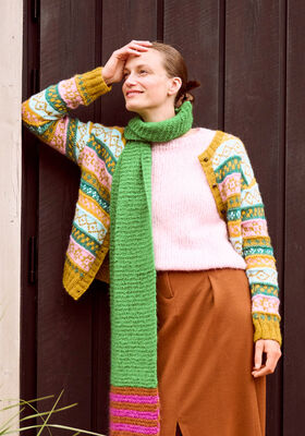 KLEINE NORWEGERJACKE Brigitte No. 2 von Lana Grossa