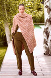 Lana Grossa CAPE IM RIPPENMUSTER Brigitte No. 2 & Brigitte No. 3