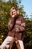 Lana Grossa ROLLI MIT NORWEGERSTREIFEN Mohair di Gio