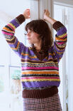 Lana Grossa STREIFEN-PULLOVER Brigitte No. 2 & Brigitte No. 3