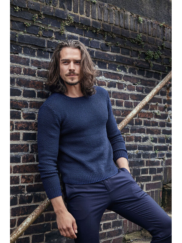 Lana Grossa PULLOVER COOL WOOL Melange (GOTS)