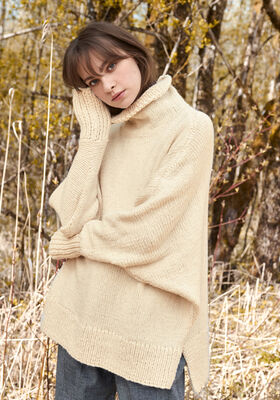 PONCHO-PULLI Alta Moda Alpaca von Lana Grossa