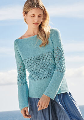 PULLOVER Landlust Sommerseide von Lana Grossa