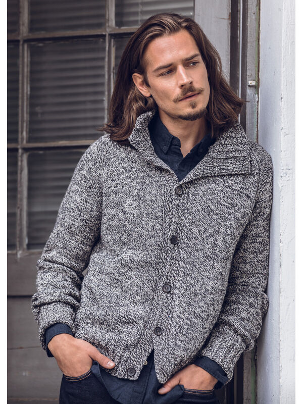 Lana Grossa CARDIGAN Mary's Tweed