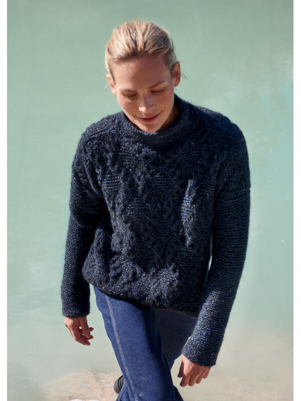 Lana Grossa PULLOVER Fashion Tweed