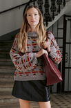 Lana Grossa PULLOVER Alta Moda Cashmere 16 & Country Tweed