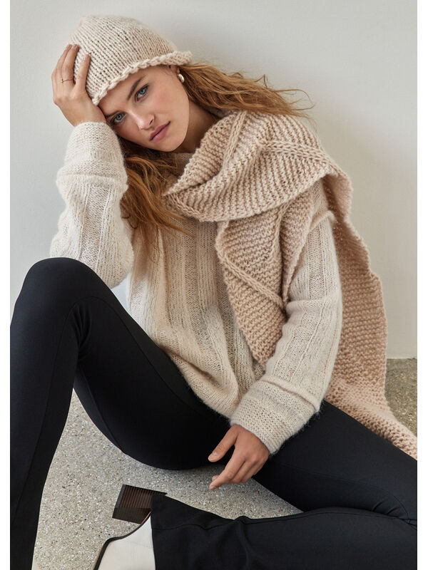 Lana Grossa XXL-SCHAL Ecopuno Chunky