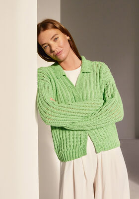 CARDIGAN Landlust Sommerseide von Lana Grossa