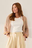 Lana Grossa CARDIGAN Cotton Wool & Elastico & Landlust Baumwolle
