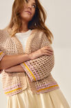 Lana Grossa CARDIGAN Cotton Wool & Elastico & Landlust Baumwolle
