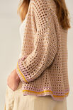 Lana Grossa CARDIGAN Cotton Wool & Elastico & Landlust Baumwolle